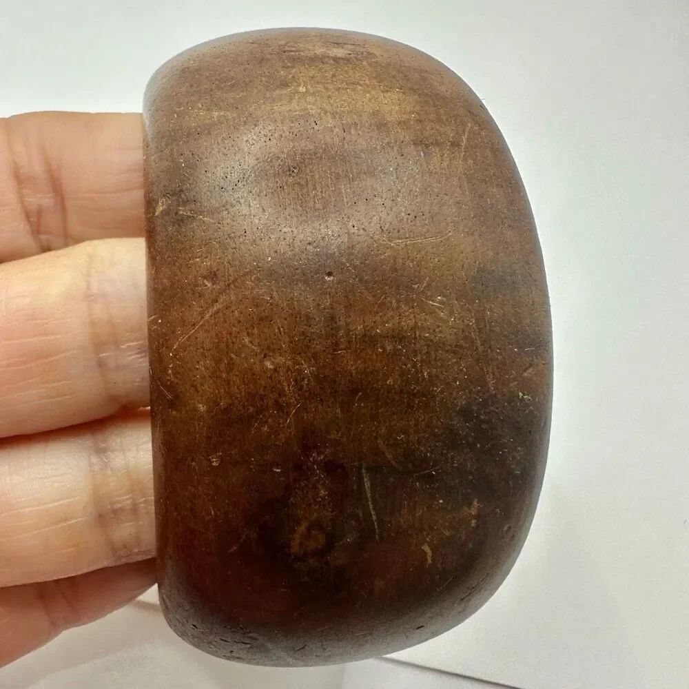 Wooden bangle bracelet - Picture 2 of 6